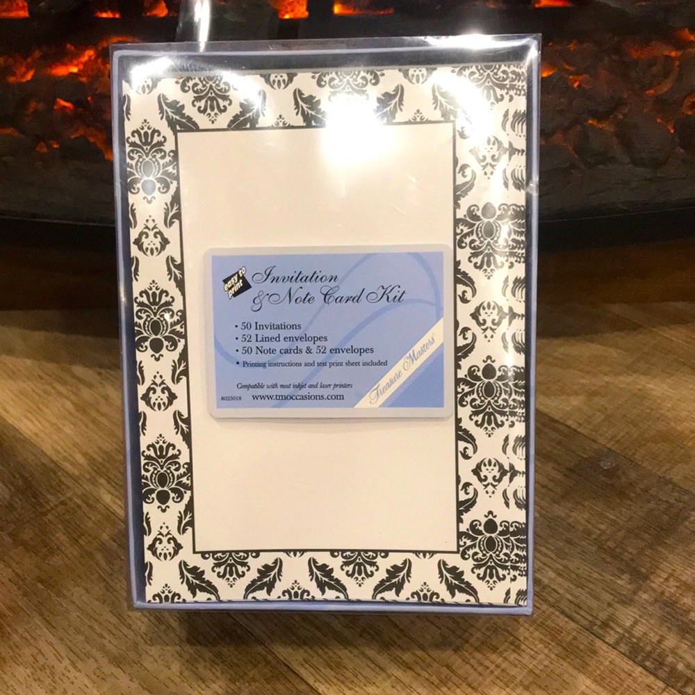Treasure Masters Note Card& Invitation Kit